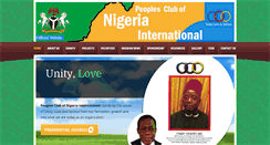 Desktop Screenshot of peoplesclubnigeria.org